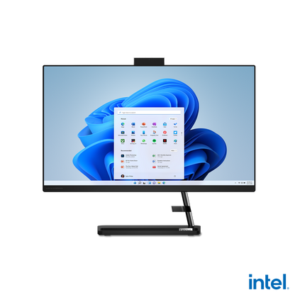 All in One Lenovo 3 24IAP7 Intel Celeron 23.8" 7305 1.10GHz 8GB 1TB  256GB SSD Windows 11 Home 64 bit Negro