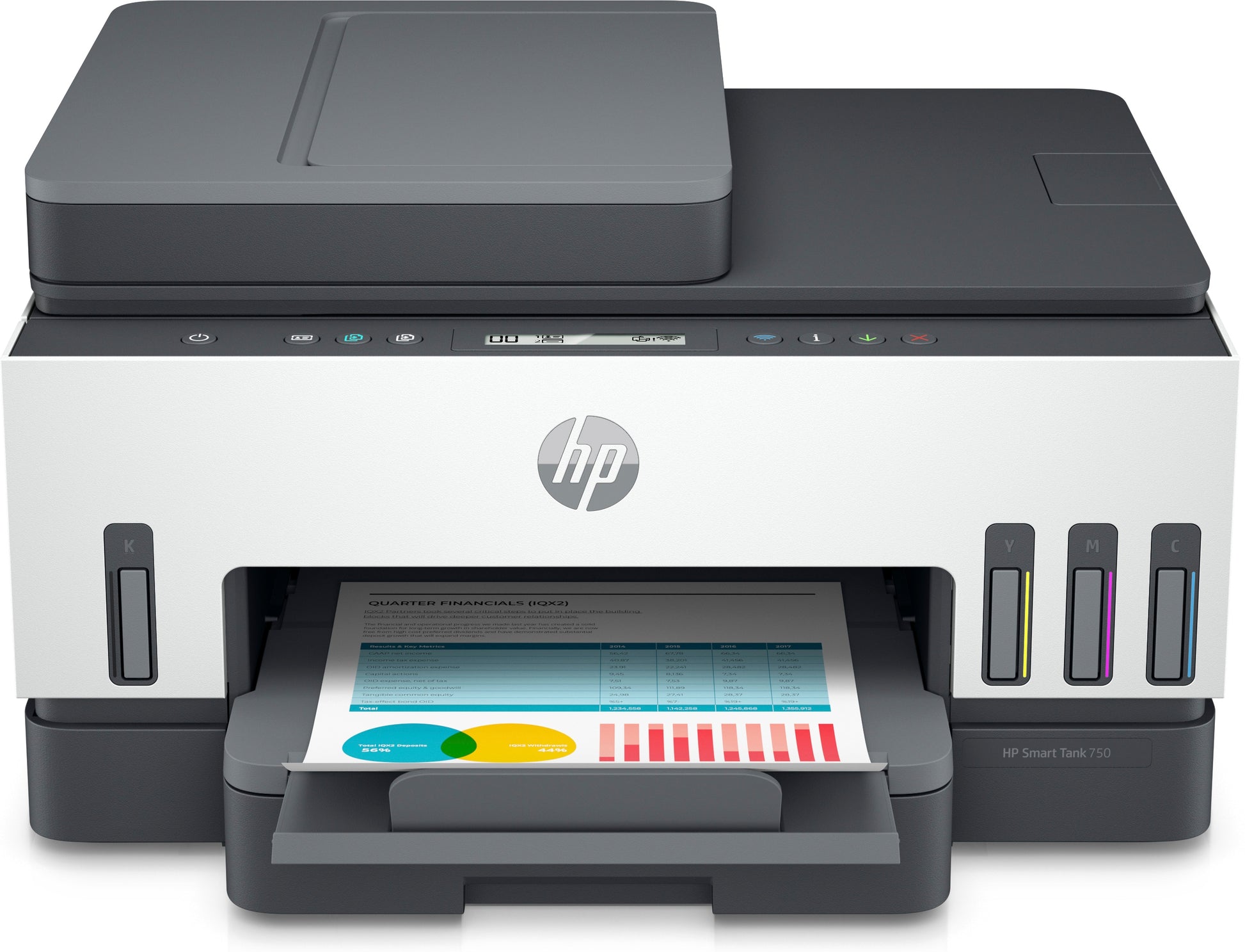 Multifuncional HP Smart Tank 750 Color A4 15PPM/9PPM