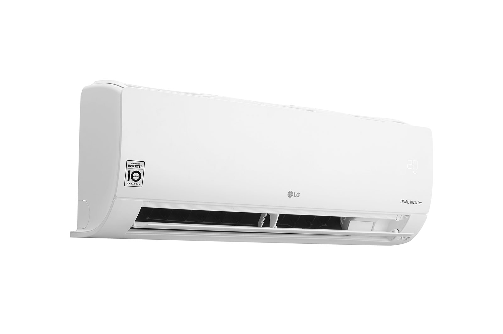 Aire Acondicionado LG DualCool Inverter Enfriamiento/Calefacción 12000 BTU/h Compresor Dual Inteligencia Artificial