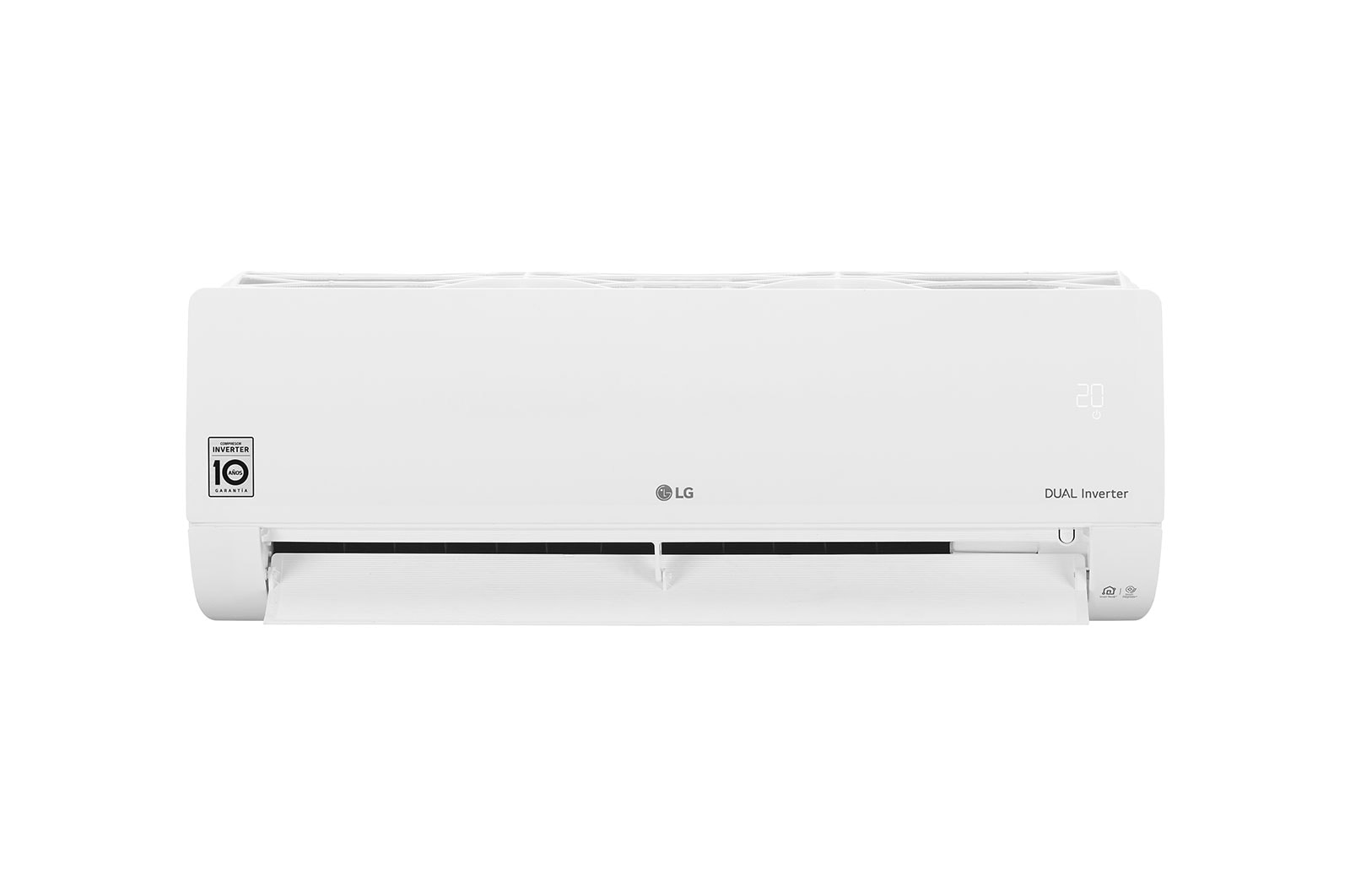 Aire Acondicionado LG DualCool Inverter Enfriamiento/Calefacción 12000 BTU/h Compresor Dual Inteligencia Artificial
