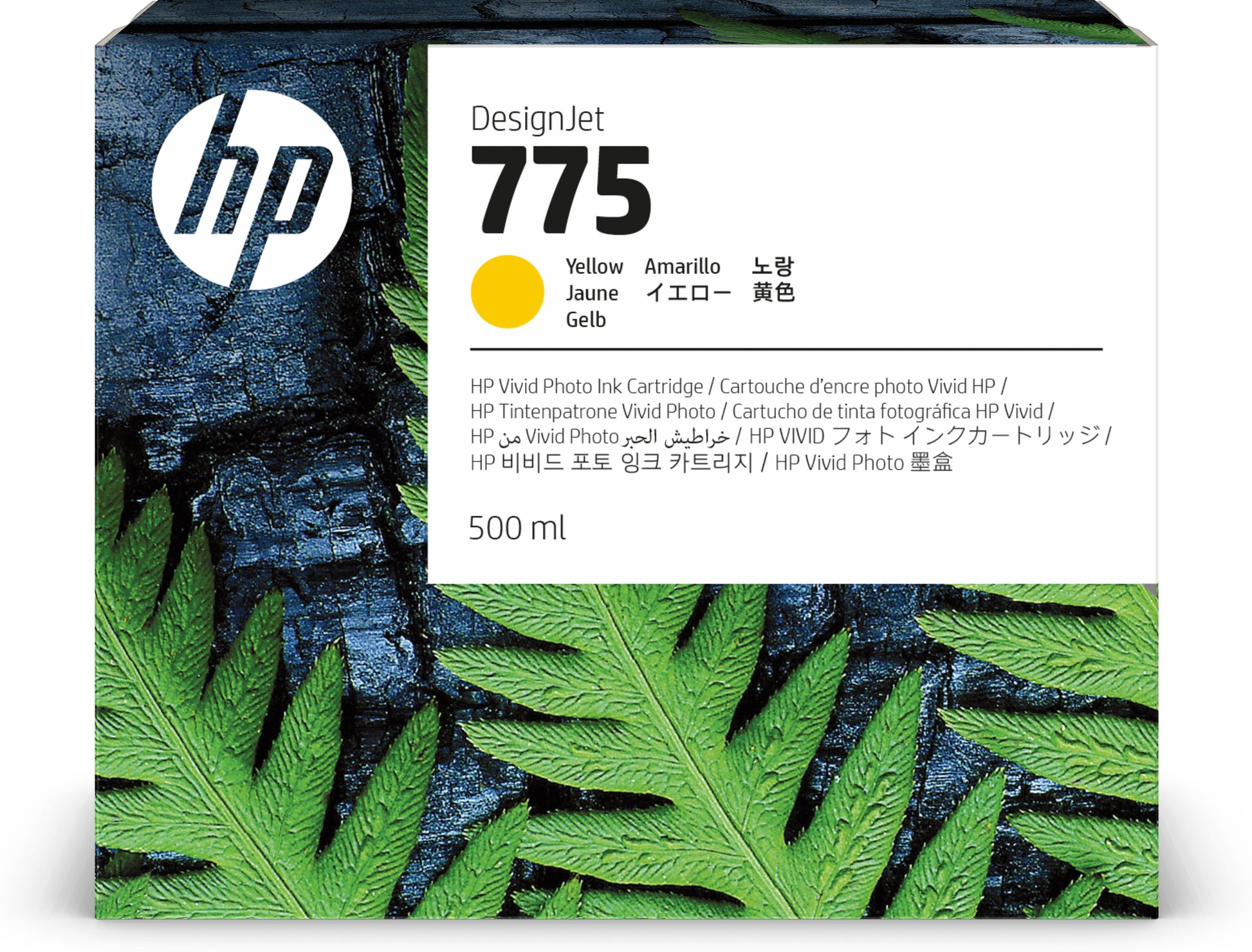 Tinta HP LF 775 500ml Color Amarillo