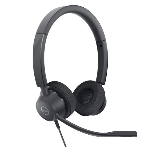 Audífonos Dell Pro Estéreo WH3022 Color Negro