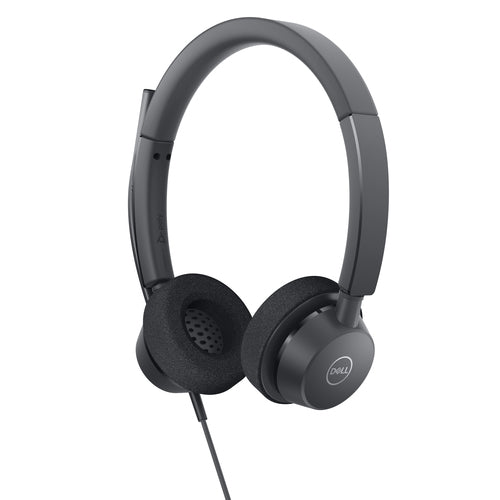 Audífonos Dell Pro Estéreo WH3022 Color Negro