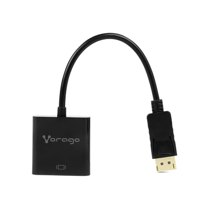 Adaptador Vorago ADP-300 Display a HDMI FHD 20cm Color Negro