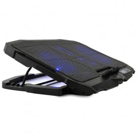 Base Enfriadora Vorago CP-301 Laptop Hasta 17" 5 Posiciones LED Ventiladores Color Negro