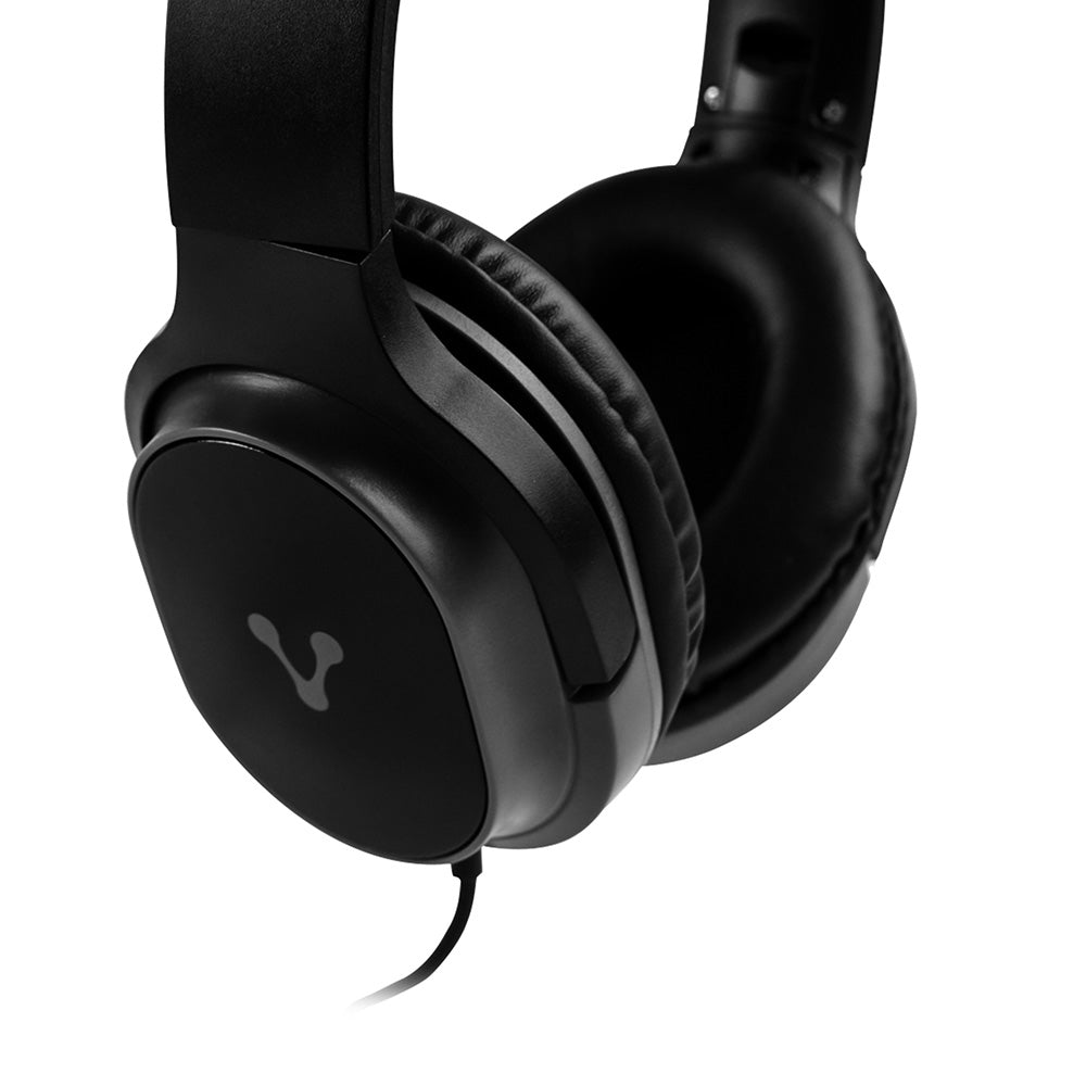 Audífonos Vorago HP-301 Alta Fidelidad Micrófono Manos Libres Color Negro