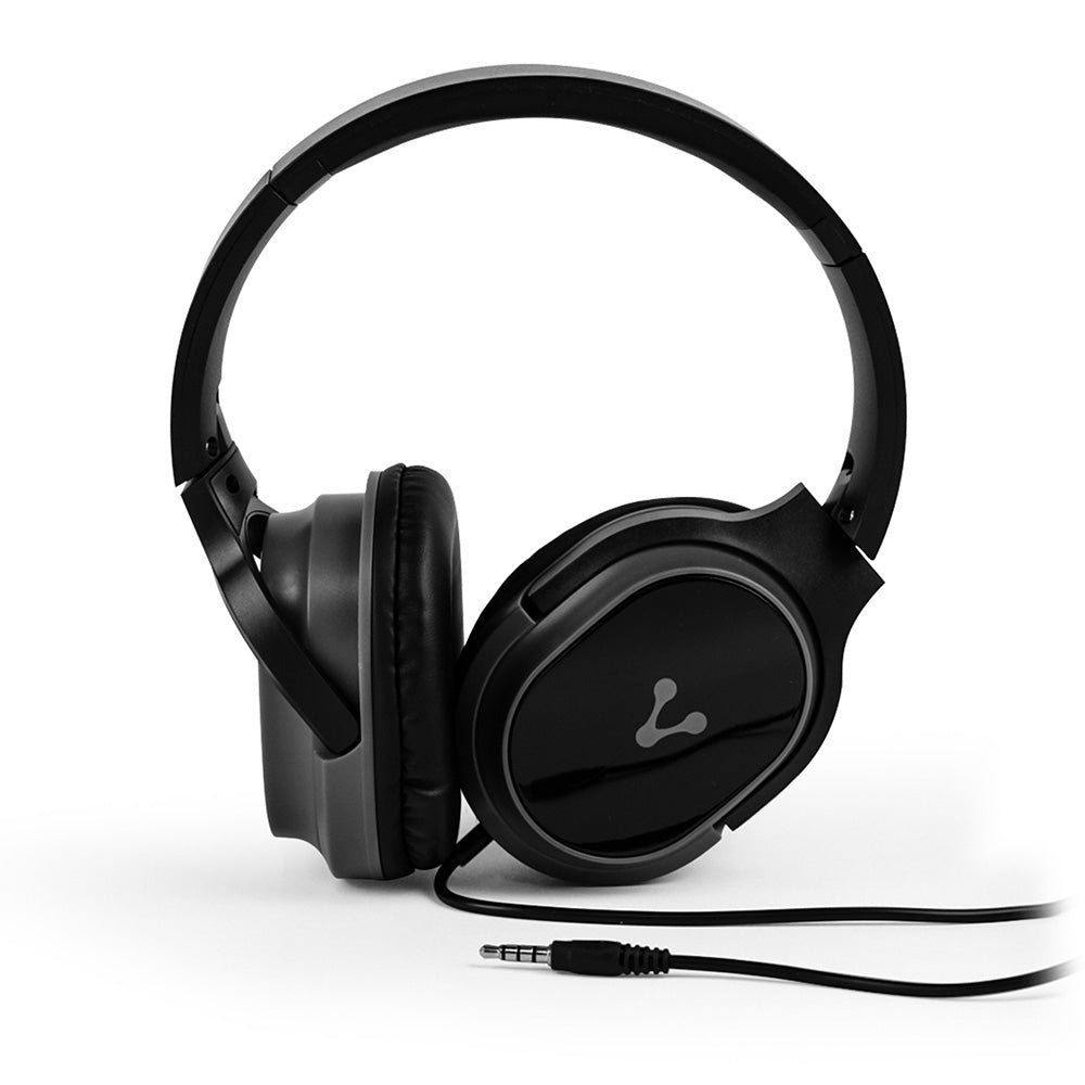 Audífonos Vorago HP-301 Alta Fidelidad Micrófono Manos Libres Color Negro