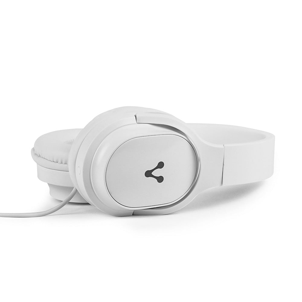 Audífonos Vorago HP-301 Alta Fidelidad Micrófono Manos Libres Color Blanco
