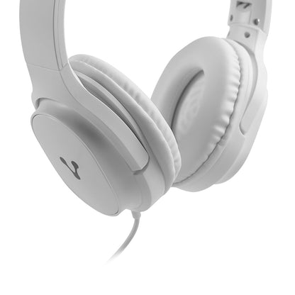 Audífonos Vorago HP-301 Alta Fidelidad Micrófono Manos Libres Color Blanco