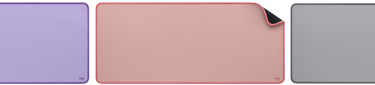 Desk Pad Logitech Studio Series Base Antideslizante Color Rosa
