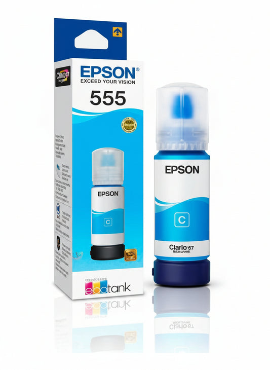 Tinta Epson T555220 Color Cian