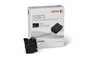 Tinta xerox solida negro 6 barras 17.300 pag.