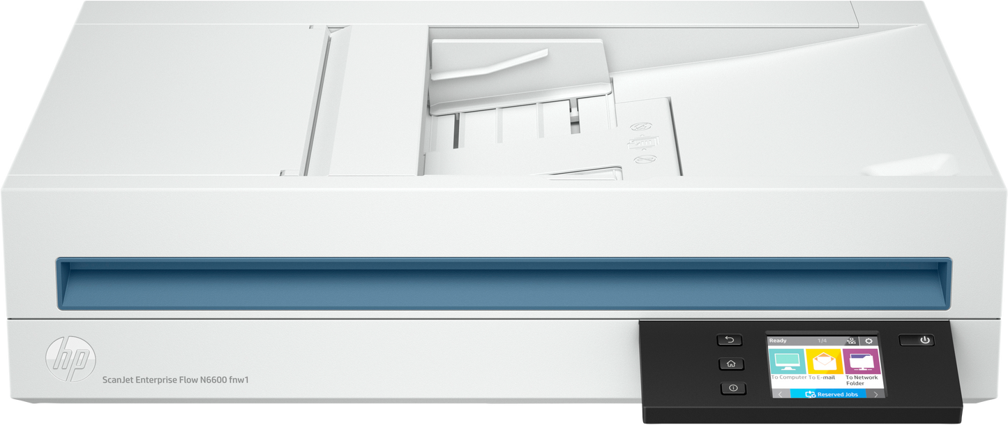 Escáner HP ScanJet Enterprise Flow N6600 fnw1 Resolución 600 dpi ADF