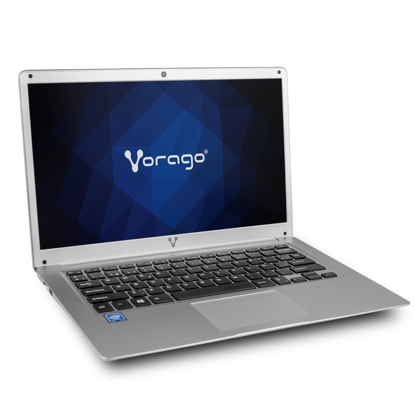 Laptop Vorago Alpha Plus 14" Intel Celeron N4020 Disco duro 500GB+64GB Ram 4 GB Windows 10 Pro Color Plata