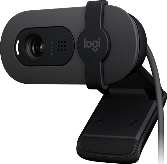 Camara web Brio 100 RTL Logitech Color grafito