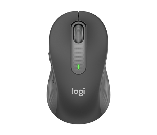 Mouse Logitech Signature M650 Medium Wireless 400 dpi Color Grafito
