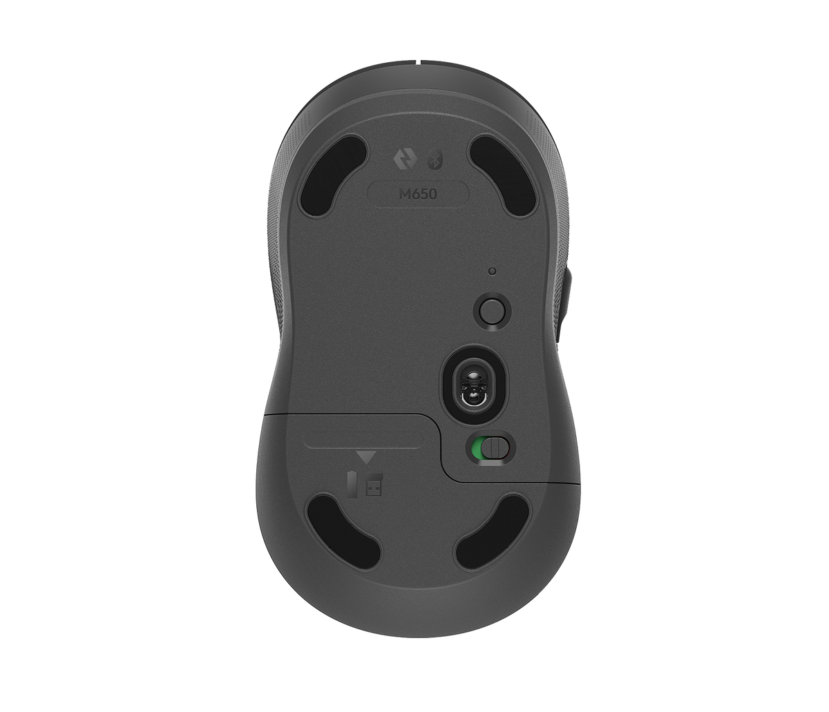Mouse Logitech Signature M650 Medium Wireless 400 dpi Color Grafito