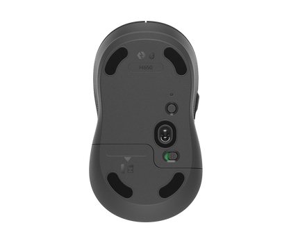 Mouse Logitech Signature M650 Medium Wireless 400 dpi Color Grafito
