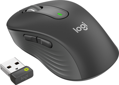 Mouse Logitech M650 Grafito Medio Inalámbrico 400-4000 dpi Color Gris