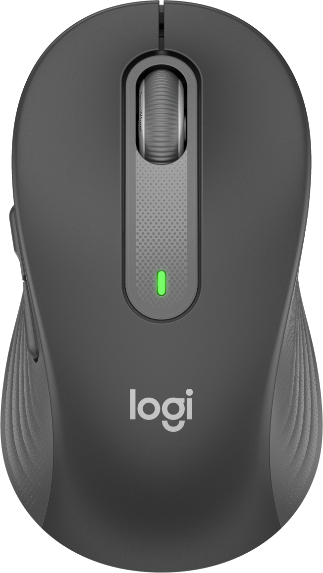 Mouse Logitech M650 Grafito Medio Inalámbrico 400-4000 dpi Color Gris