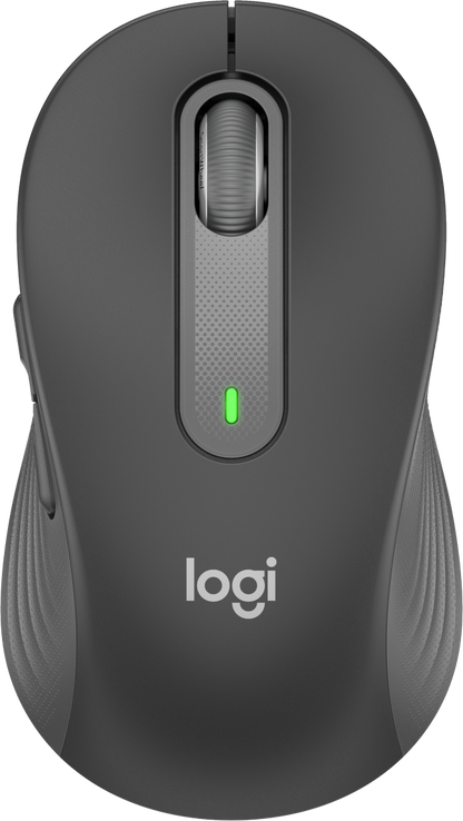 Mouse Logitech M650 Grafito Medio Inalámbrico 400-4000 dpi Color Gris