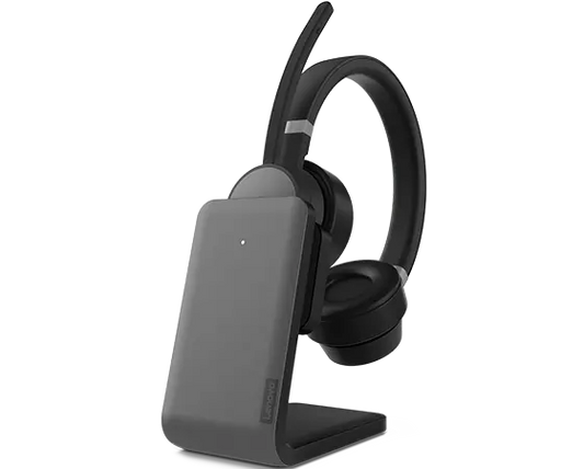 Auriculares Lenovo Go Wireless ANC Bluetooth USB con Soporte de Carga