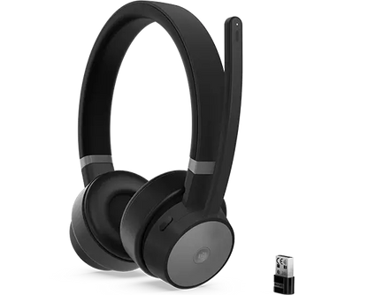 Auriculares Lenovo Go Wireless ANC Bluetooth USB con Soporte de Carga
