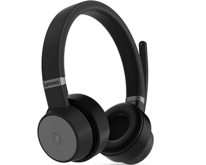 Auriculares Lenovo Go Wireless ANC Bluetooth USB con Soporte de Carga