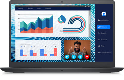 Laptop Dell Vostro 3420 14" Intel Core i5-1235U Disco duro 256GB SSD Ram 8GB Windows11 Pro Color Negro