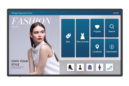 Pantalla BenQ IL4301 43" Interactiva 4K UHD Resolución 3840x2160 Android 8