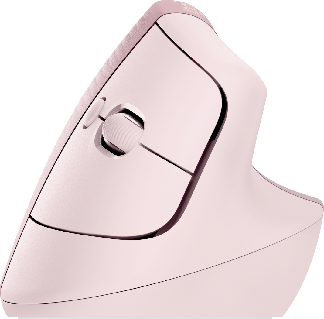 Mouse Logitech Lift Ergonómico Vertical 1000dpi Color Rosa