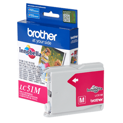 Tinta Brother Lc51m Magenta Mfc240c Dcp130c
