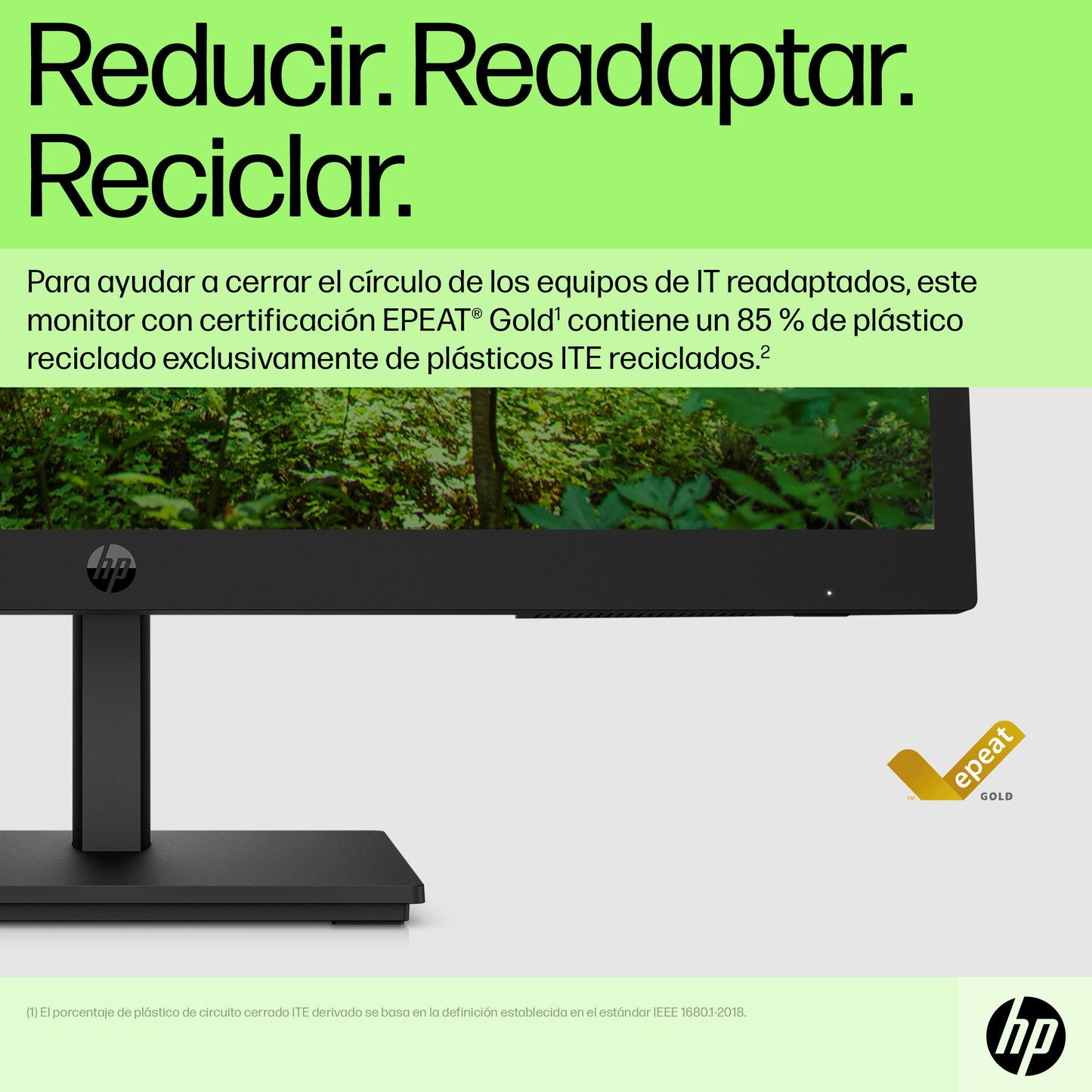 Monitor HP P22v G5 21.45" HD Resolución 1920x1080 Panel VA