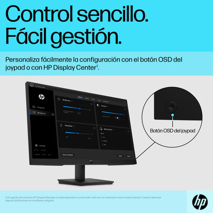 Monitor HP P24v G5 23.8" FHD Resolución 1920x1080 Panel VA