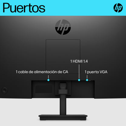 Monitor HP P24v G5 23.8" FHD Resolución 1920x1080 Panel VA
