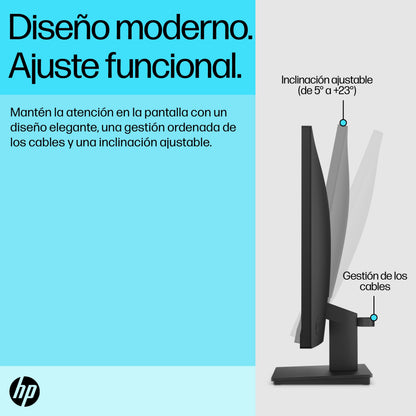 Monitor HP P24v G5 23.8" FHD Resolución 1920x1080 Panel VA
