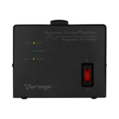 Regulador de Voltaje Vorago AVR-400 3000VA/1800W 4 Contactos para Electrodomésticos y Oficina
