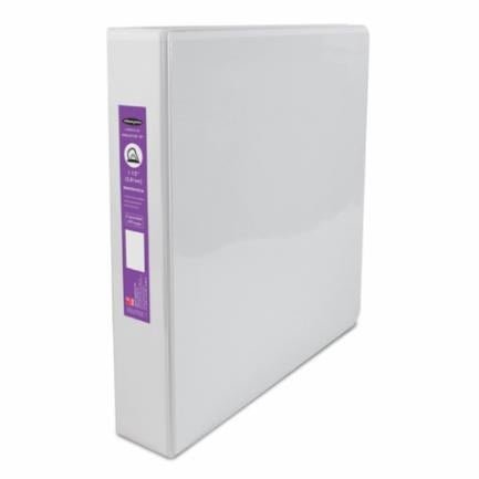 Carpeta acco 386 vinil d 1 1/2" carta blanco c/24