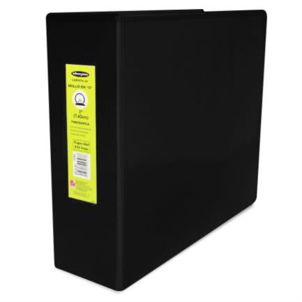 Carpeta Acco Wilson Jones 361 Vinil O 3" Carta Negro