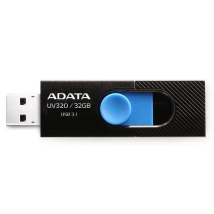 Memoria USB Adata UV320 32GB 3.2 Gen1 (3.1 Gen1) Color Negro-Azul