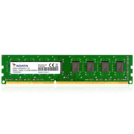 Memoria Ram Adata Dual U-DIMM 8GB 1600MHz - DDR3LOW