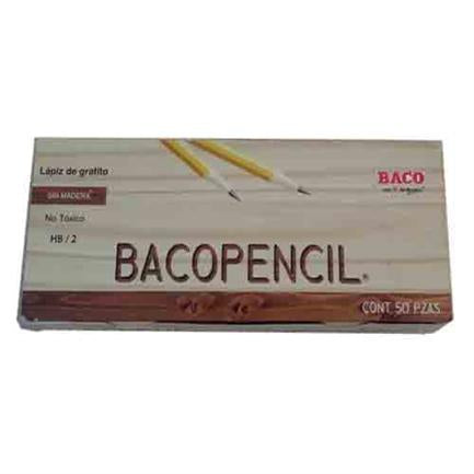 Bacopencil blister c/4 pzas amarillo