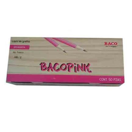 Bacopencil en blister c/4 pzas  rosa
