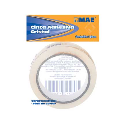 Cinta mae cristal 12 x 65 bolsa c/16