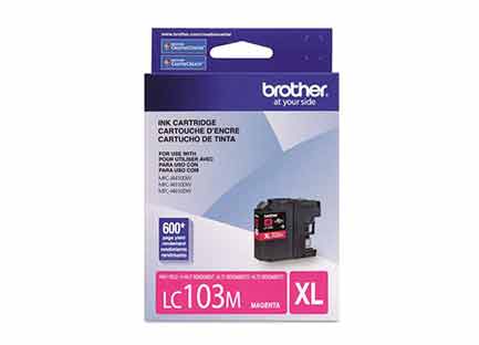 Tinta brother lc103m magenta 600 pag
