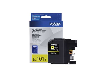 Tinta brother lc101bk amarillo 300 pag