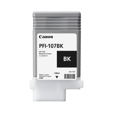 Imagen Tanque tinta canon negro pfi-107BK 130ML