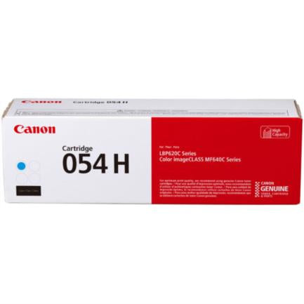 Tóner Canon Cartridge 054H 2300 Páginas Color Cian