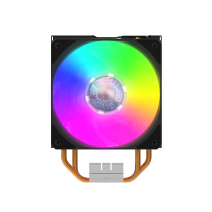 Disipador Cooler Master Hyper 212 LED Turbo ARG Intel 1151 1200 AMD AM4 Color Negro-Plata}