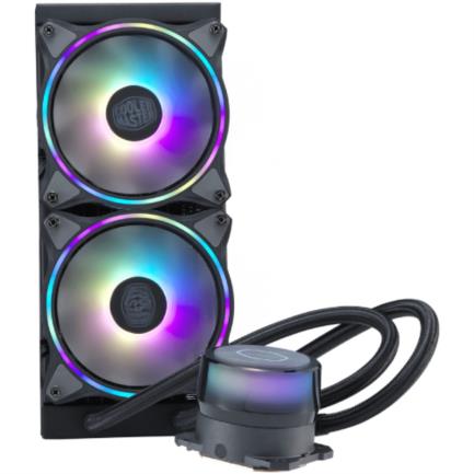 Disipador de Enfriamiento Líquido Cooler Master ML420 Ilussion 240mm Intel S-1700/S-1200/AMD-S-AM4/AM5